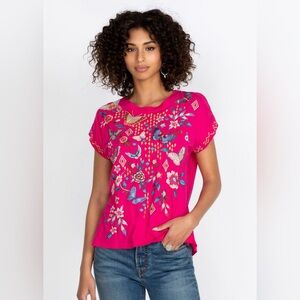 JOHNNY WAS MARIPOSA RELAXED TEE
